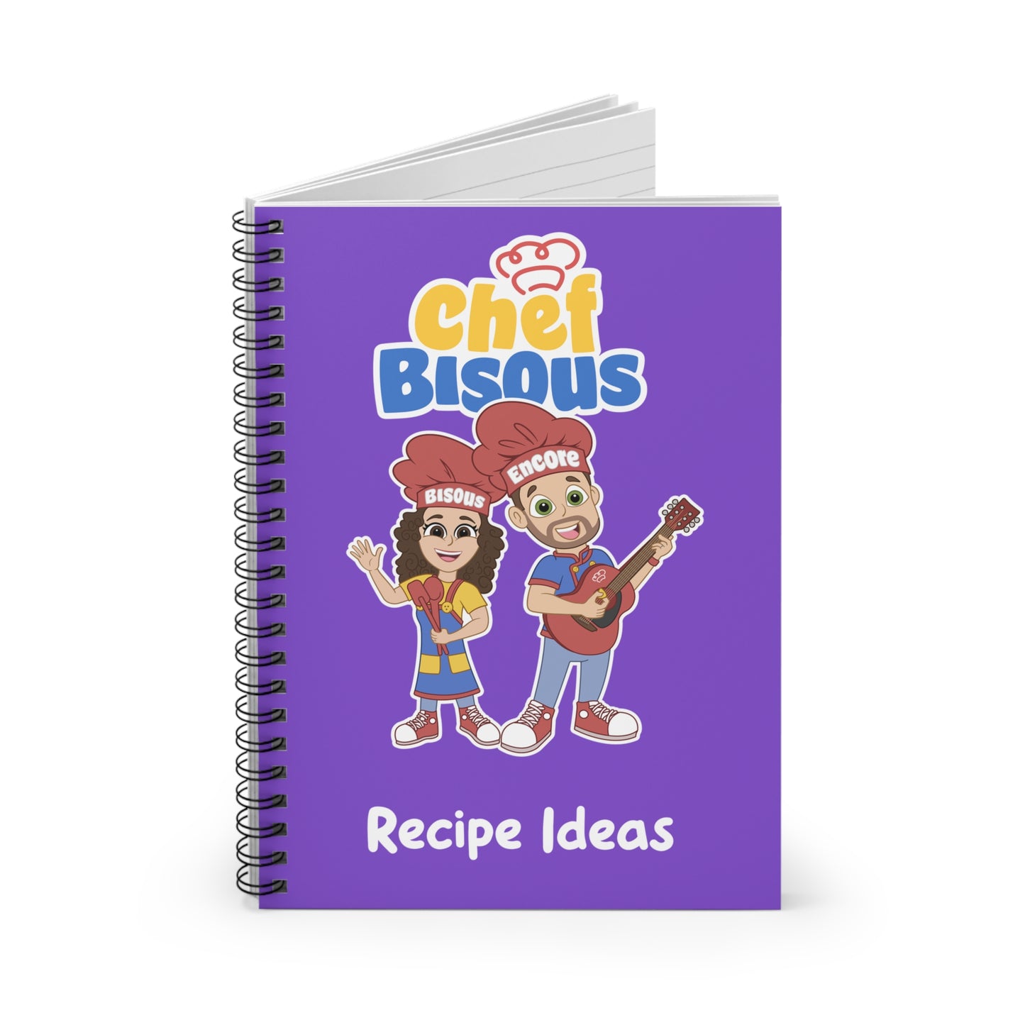 Chef Bisous Recipe Ideas Notebook